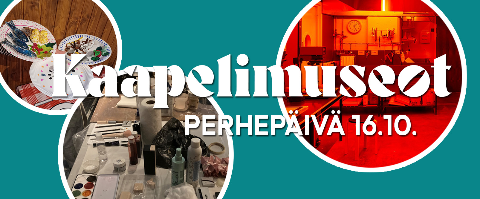 Kaapelimuseoiden perhepäivä 16.10. - Muodonmuutos!